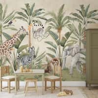 Kids Safari Wallpaper