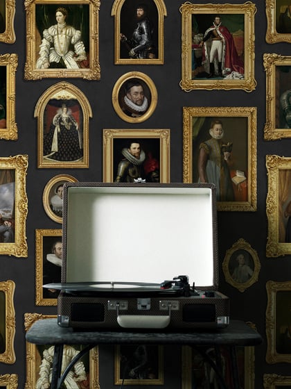 Renaissance Portrait Gallery Wallpaper Mural - Style III