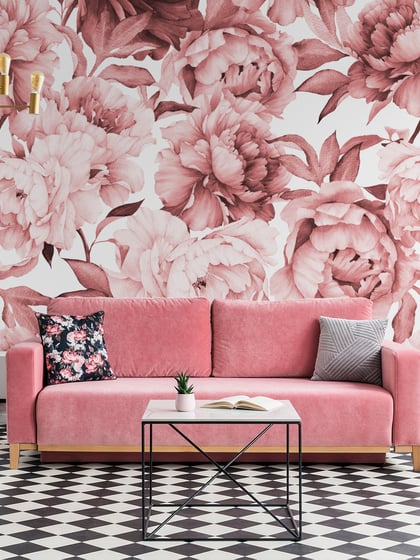 Soft Rose Floral Delicacy Wallpaper Mural - Style I