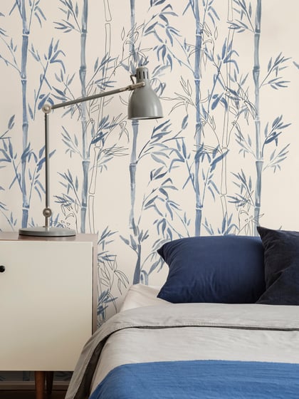 Zen Bamboo Serenity Nature Wallpaper Mural - Style I