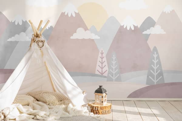Kids Mountains Wallpaper