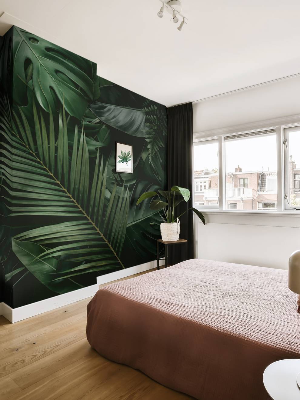 Tropical Jungle Leaves Wallpaper Mural