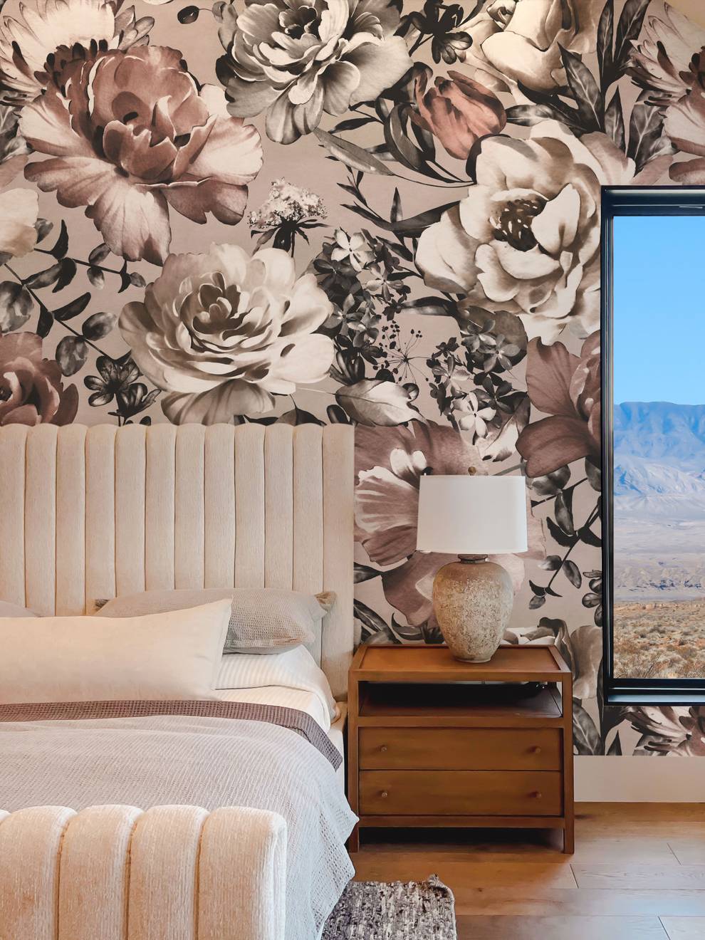 Elegant Peony Whispers Wallpaper Mural