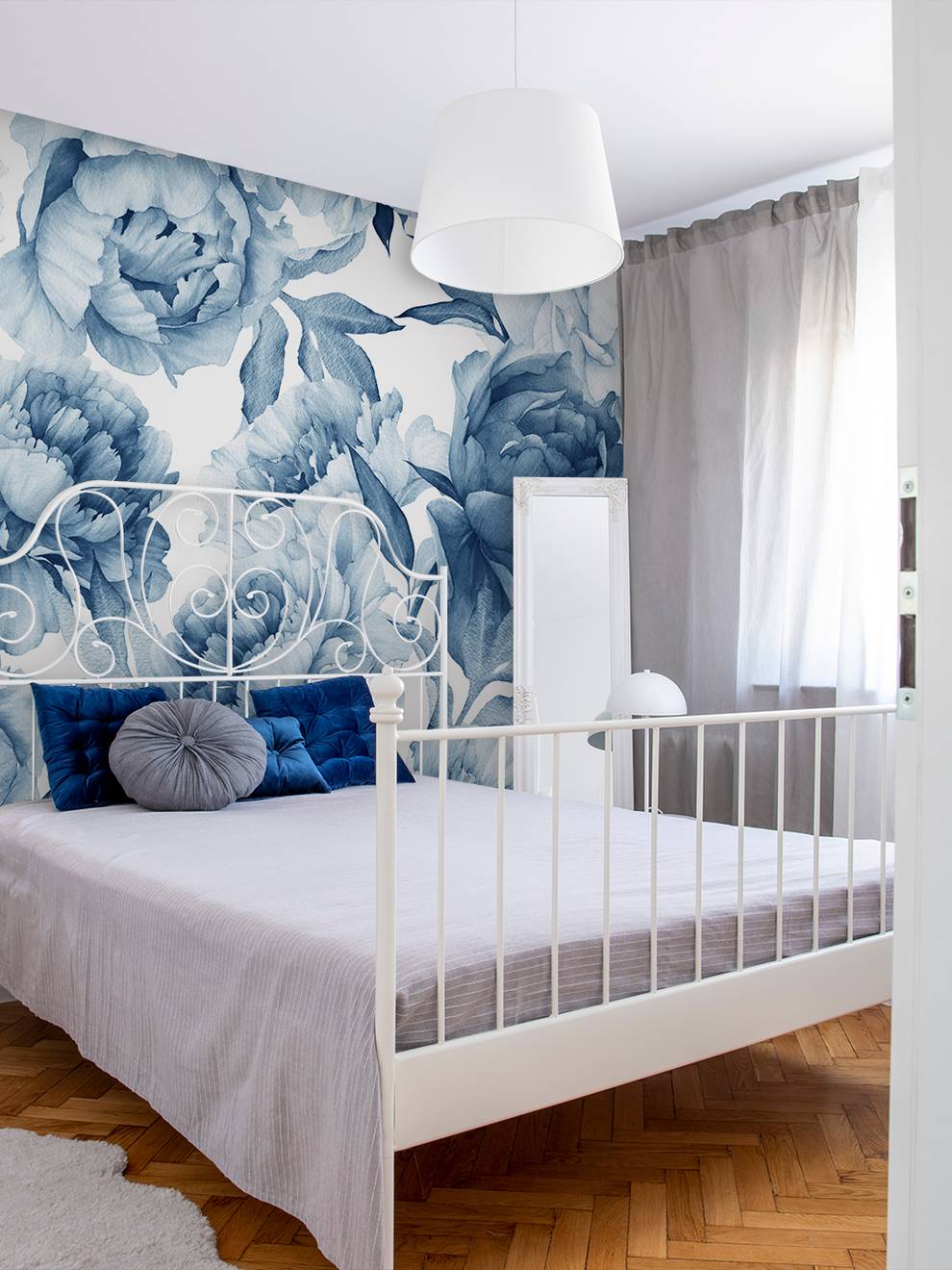 Soft Rose Floral Delicacy Wallpaper Mural