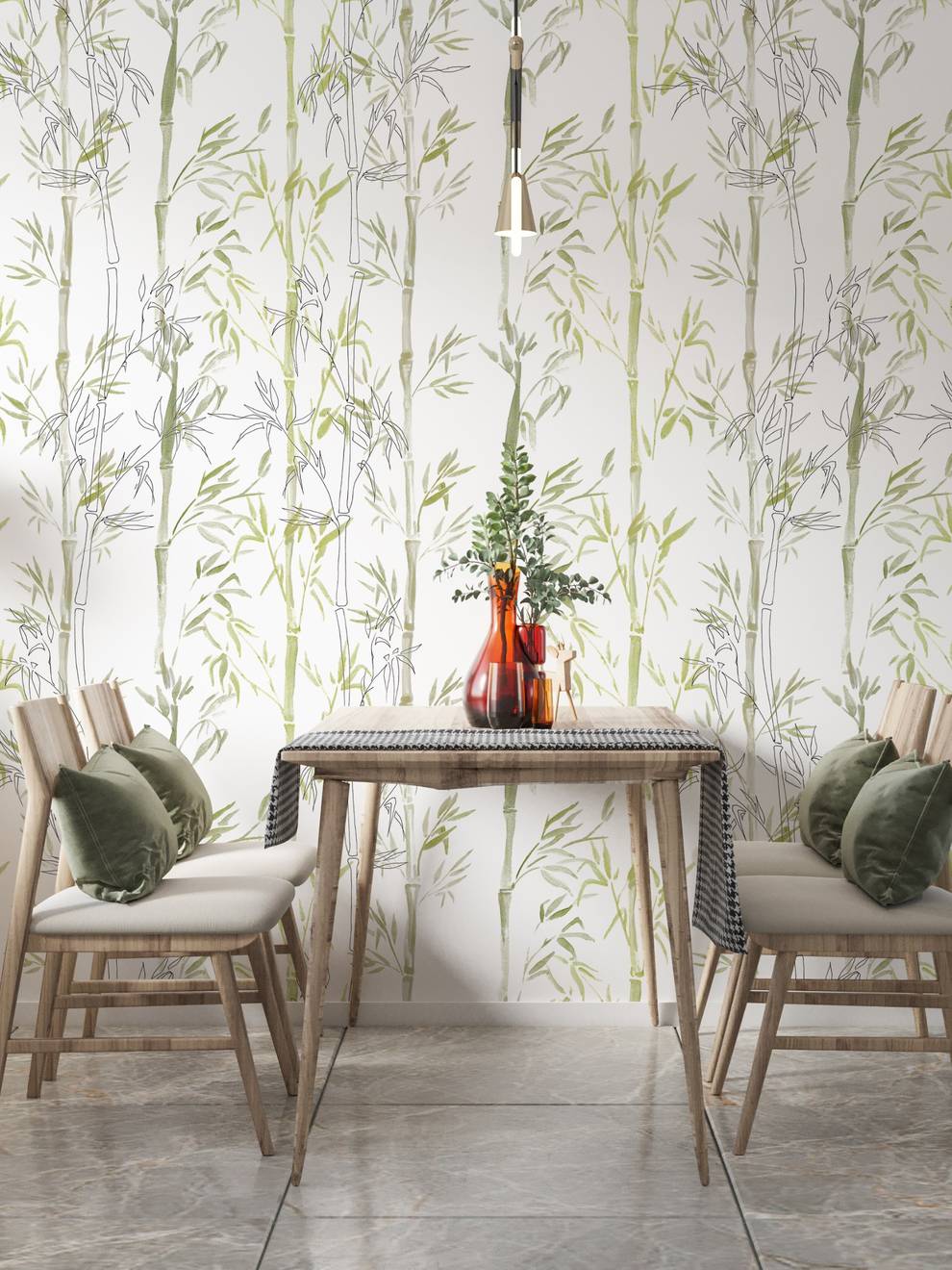 Zen Bamboo Serenity Nature Wallpaper Mural