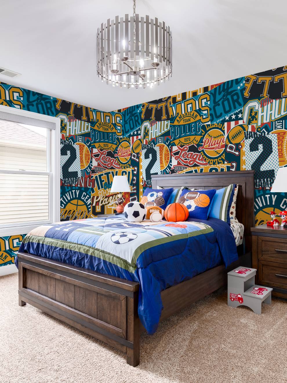 Sport Collage Championship Wallpaper Mural