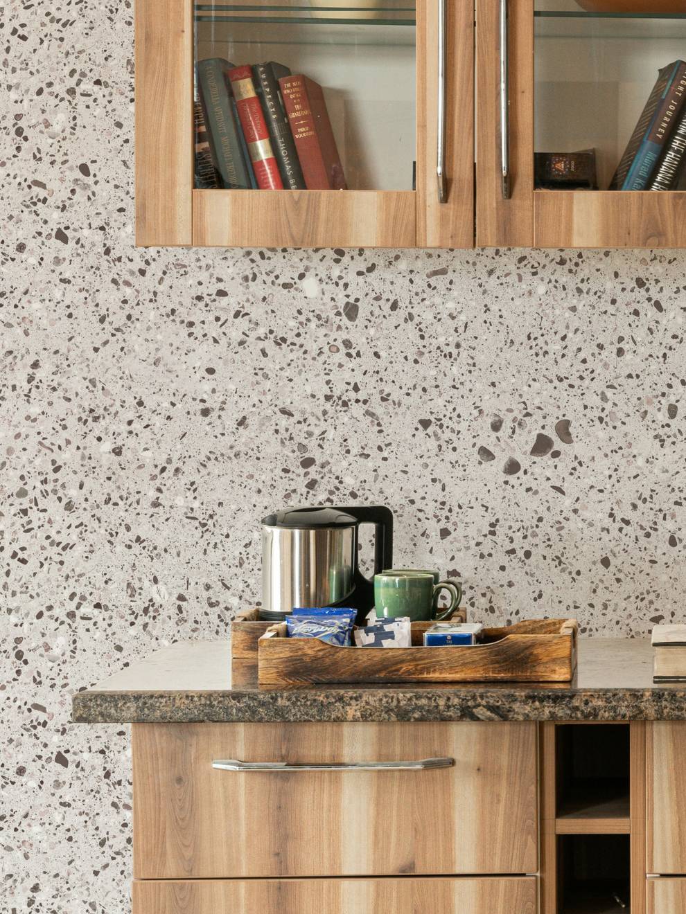 Stylish Terrazzo Stone Wallpaper Mural
