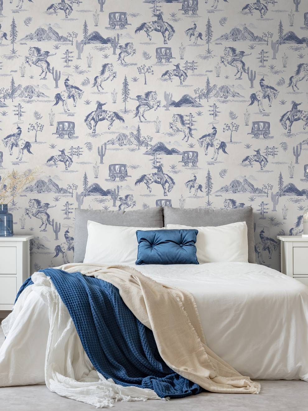 Western Cowboy Horses Adventure Wallpaper Mural