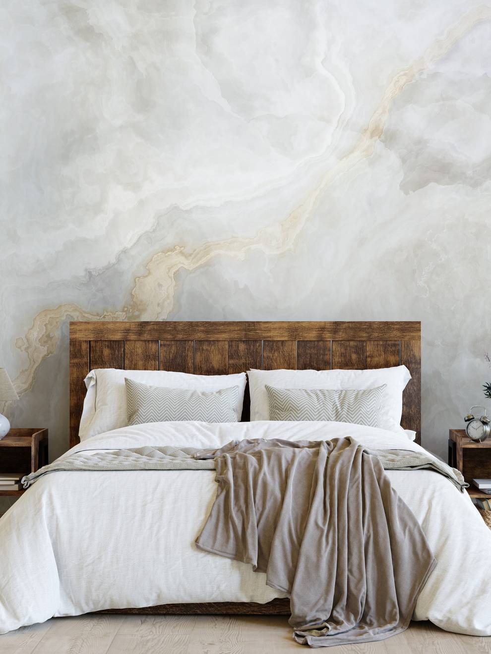 Luxury Abstract Marble Design Wallpaper Mural