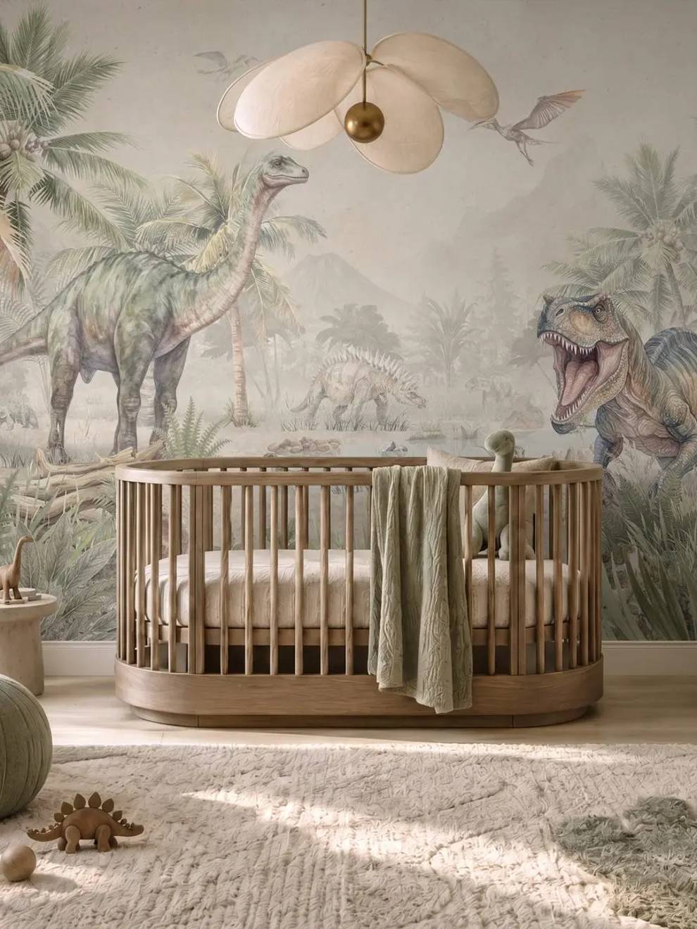 Kids Dinosaur Wallpaper Jungle Wallpaper Mural
