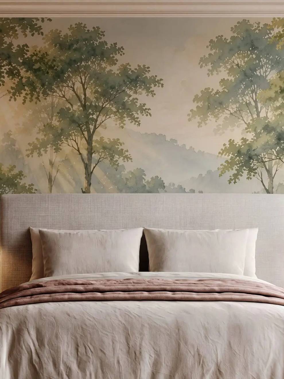Watercolour Woodland Wallpaper Mural